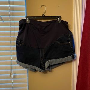2X Maternity Shorts